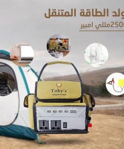 بطارية تخييم قابلة للشحن 25000mAh