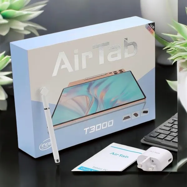 تابلت AirTab T3000 شاشة 10.1 إنش مع كيبورد وماوس وقلم وسماعة - الصورة 5