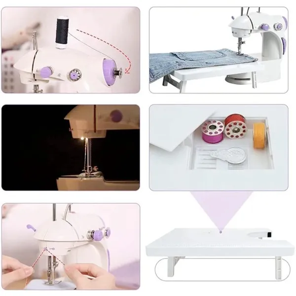 ماكينة خياطة محمولة كهربائية - Portable Electric Sewing Machine