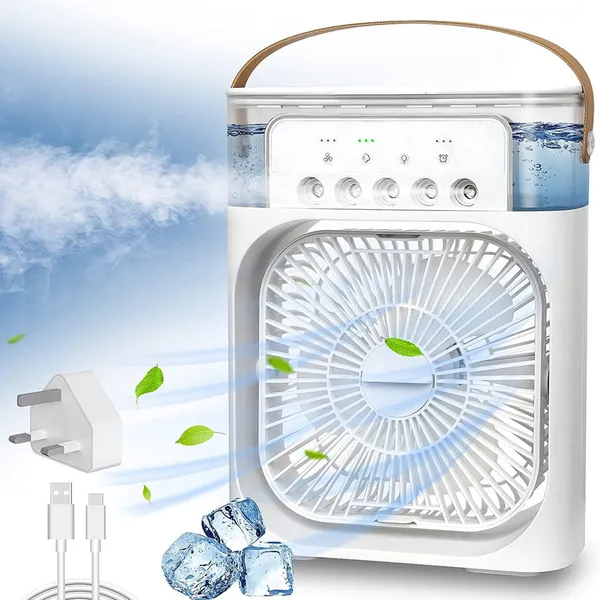 عرض 2 مروحة مكيف الهواء المحمولة - Portable Air Conditioner Fan