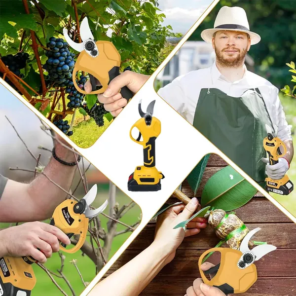 DENX Electric Pruning Machine - مقص تقليم الاشجار كهربائي لاسلكي ضمان عام
