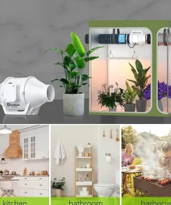 System Exhaust Air for Bathroom Kitchen - شفاط ونظام تهوية مختلط